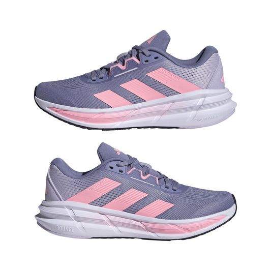 adidas Mujer Questar 3 Running Shoes, Cloud White/Cloud White/Core Black, 38 EU – Zapatos para oposiciones – Material de estudio – OpoMarket