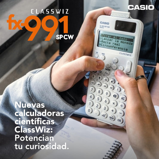 Casio FX - 991SP CW - Calculadora Científica, Recomendada para el Curriculum Español y Portugués, 5 Idiomas, más de 560 Funciones, Solar, Color Blanco – para oposiciones – Material de estudio – OpoMarket