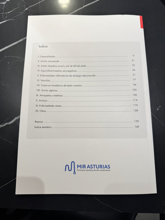 Curso Intensivo MIR Asturias Reumatología – Libro de segunda mano para oposiciones – Material de estudio – OpoMarket