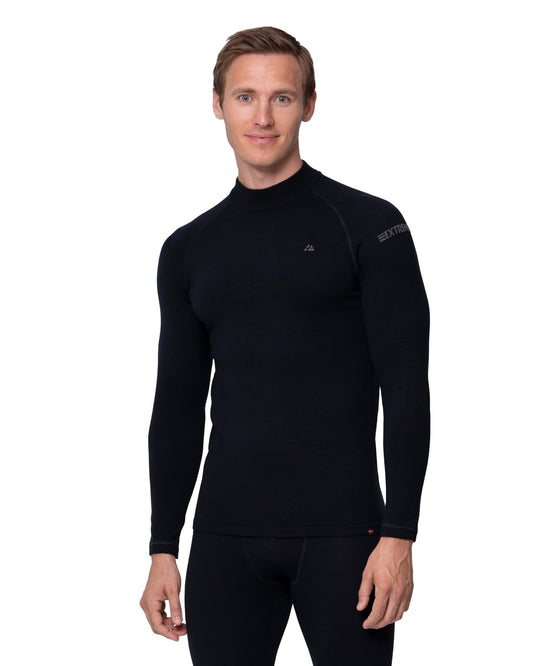 DANISH ENDURANCE Camiseta Térmica de Lana Merino para el Frío Extremo para Hombre, Negro, L – Ropa para oposiciones – Material de estudio – OpoMarket