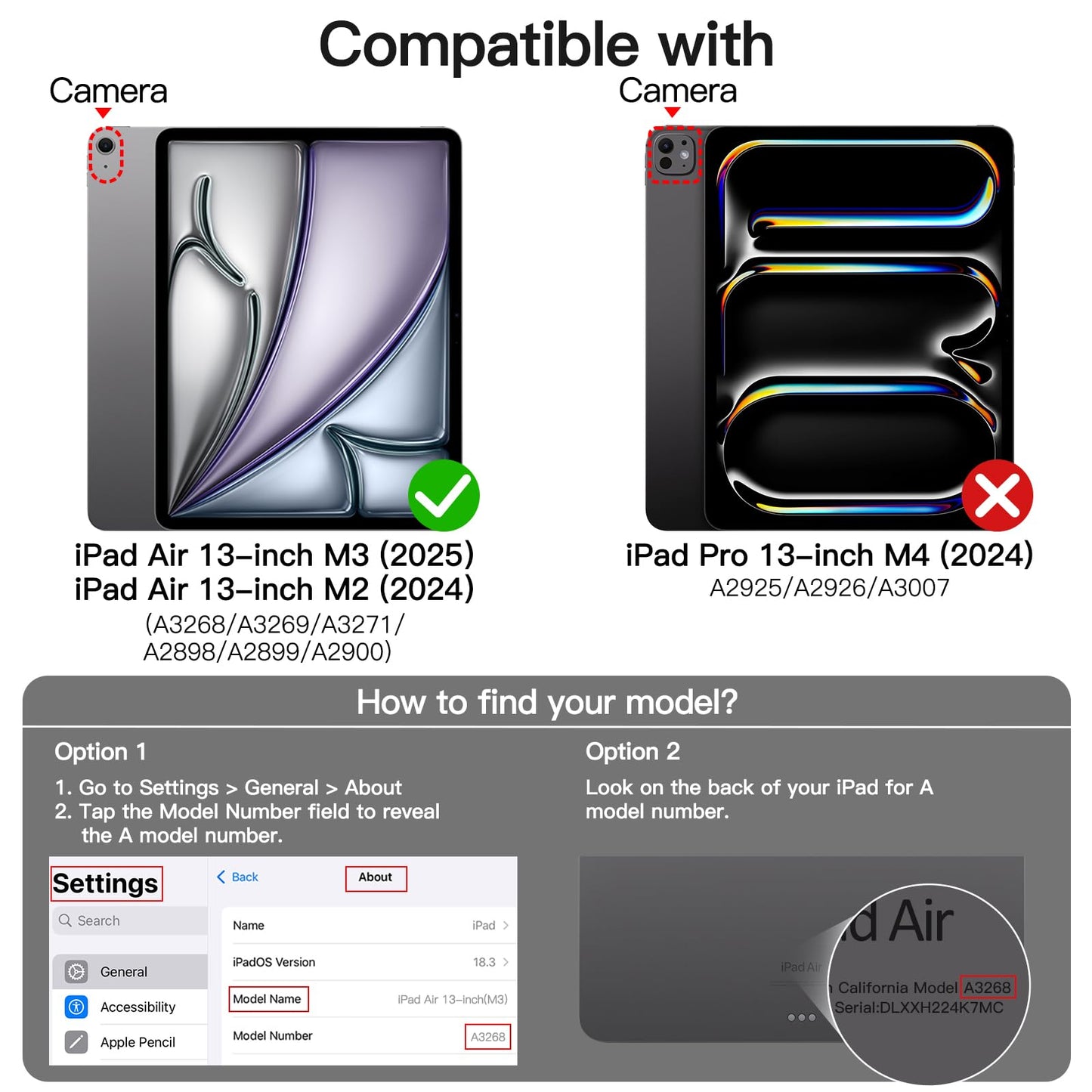 funda ipad air 13 pulgadas compatible apple pencil