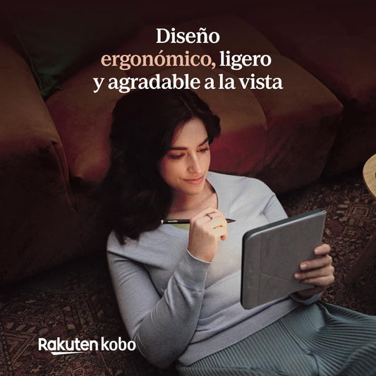Kobo Libra Colour eReader | Pantalla E Ink Kaleido™ 3 de 7" | Temperatura del Color y Brillo Ajustables | Reducción luz Azul | eBooks y AudioBooks | Memoría 32 GB | Resistente al Agua | Negro – para oposiciones – Material de estudio – OpoMarket