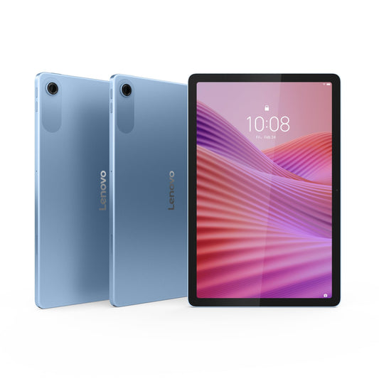 Lenovo Tab – Tablet 10.1" WUXGA (MediaTek Helio G85, 4 GB RAM, 128 GB, 60 Hz, 2 Altavoces, Wi - Fi 5, Bluetooth 5.3, Android 14) Color Azul Polar – Incluye Case Transparente con Soporte Incorporado – para oposiciones – Material de estudio – OpoMarket