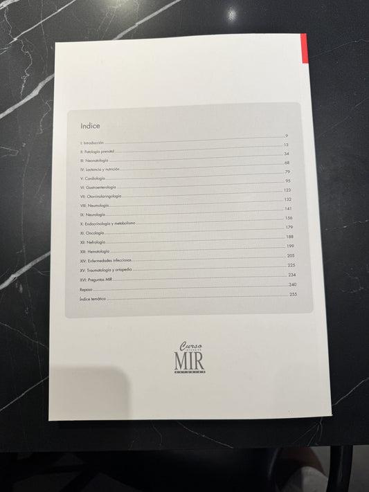Manual curso intensivo MIR Asturias, Pediatría – Libro de segunda mano para oposiciones – Material de estudio – OpoMarket
