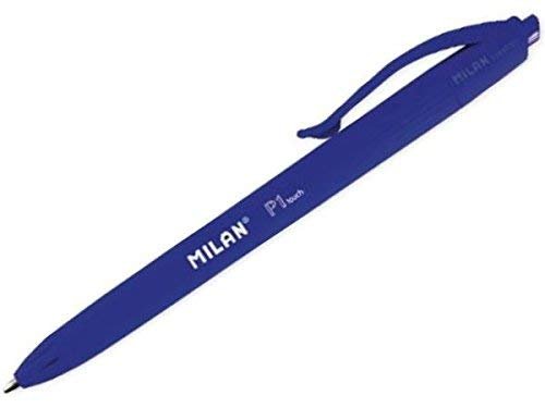 MILAN® Caja expositora 25 bolígrafos P1 touch azul – para oposiciones – Material de estudio – OpoMarket