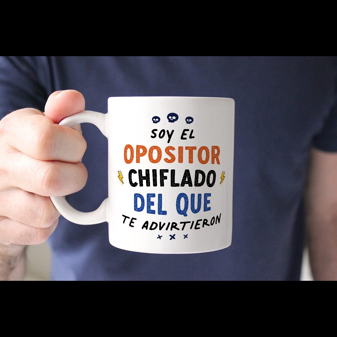 detalle del mensaje todos te advirtieron en taza opositor