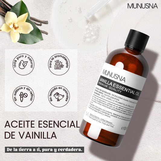 Aceite esencial de vainilla para difusor y humidificador