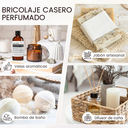 Aceite esencial de vainilla aroma dulce y relajante