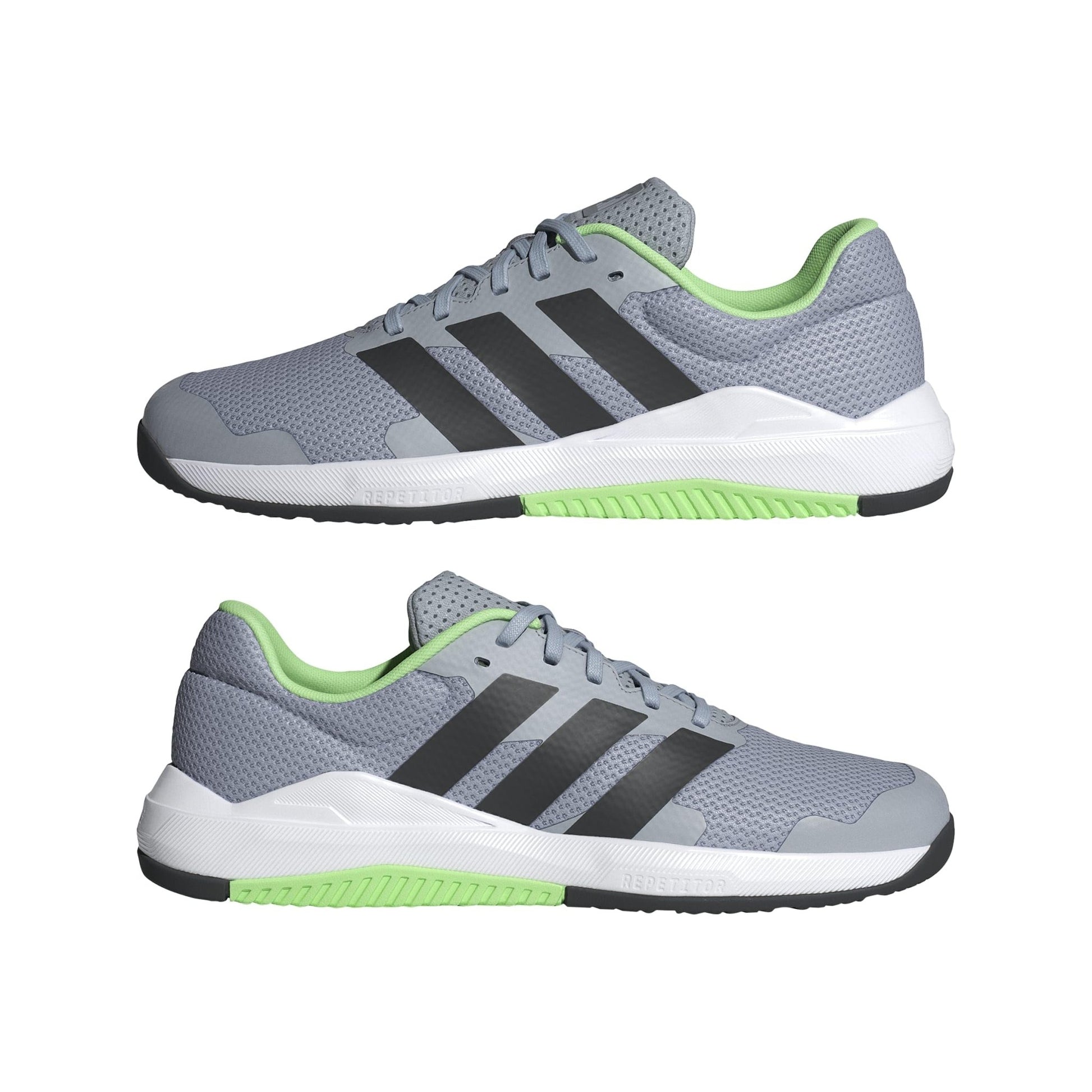 adidas Hombre Dropset Base Training Shoes, Halo Silver/Lime Burst/Core Black, 42 EU – Zapatos para oposiciones – Material de estudio – OpoMarket