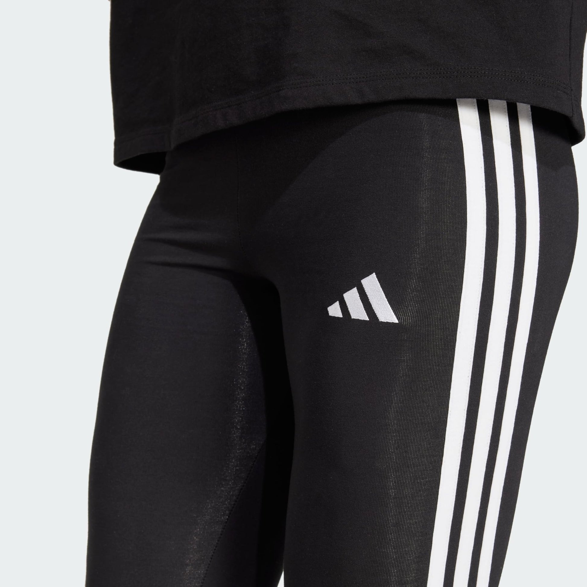 Adidas Mujer Essentials 3 - Stripes Cotton Leggings, Black/White, XL – Deportes para oposiciones – Material de estudio – OpoMarket