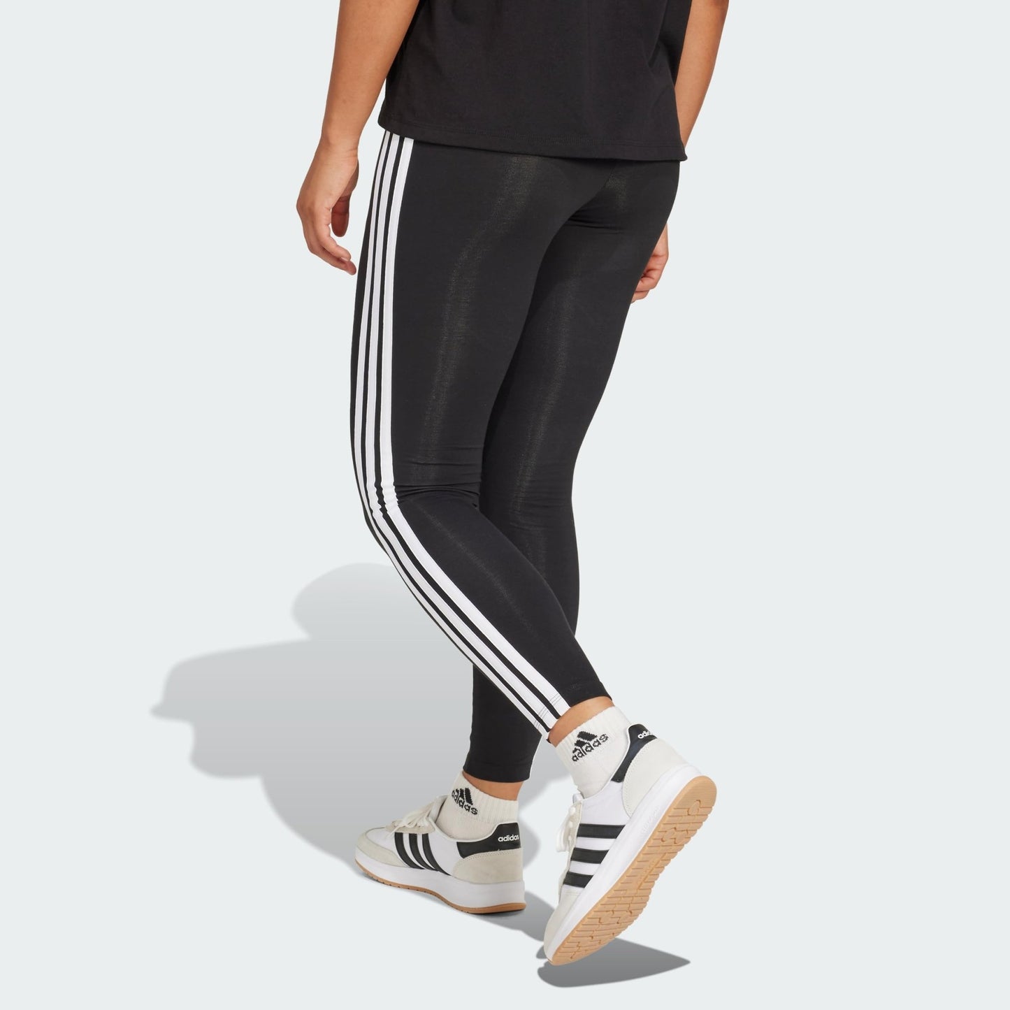 Adidas Mujer Essentials 3 - Stripes Cotton Leggings, Black/White, XL – Deportes para oposiciones – Material de estudio – OpoMarket