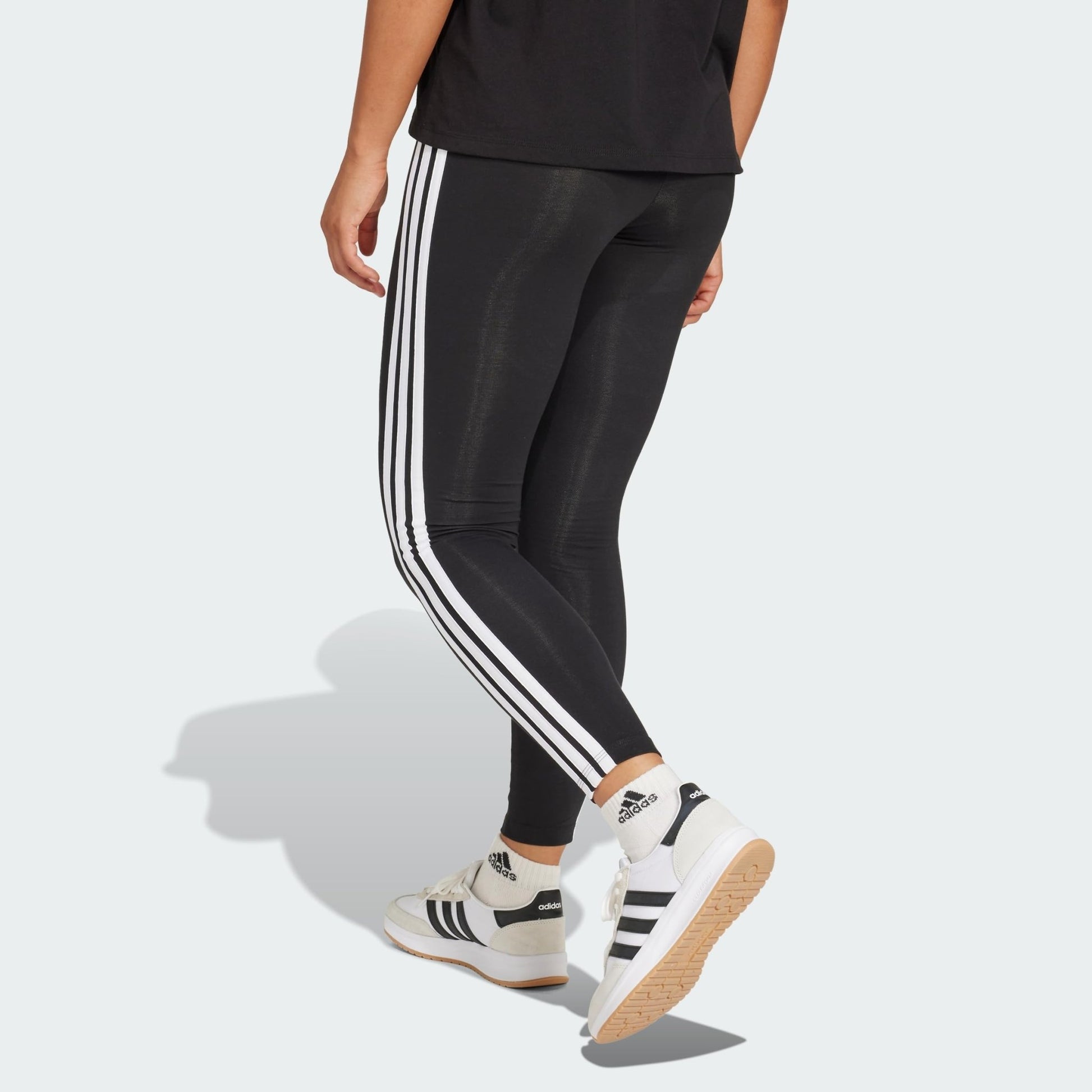 Adidas Mujer Essentials 3 - Stripes Cotton Leggings, Black/White, XL – Deportes para oposiciones – Material de estudio – OpoMarket