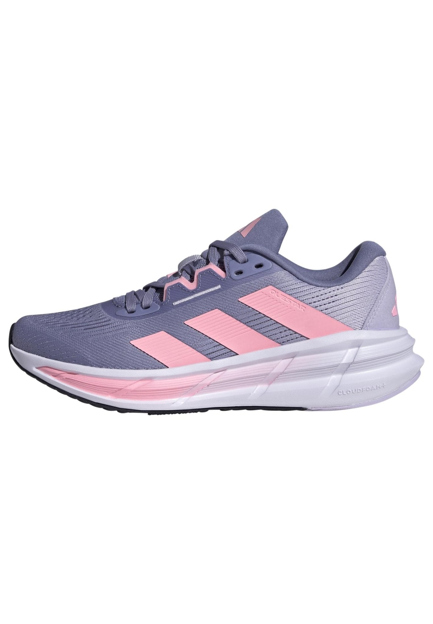adidas Mujer Questar 3 Running Shoes, Cloud White/Cloud White/Core Black, 38 EU – Zapatos para oposiciones – Material de estudio – OpoMarket