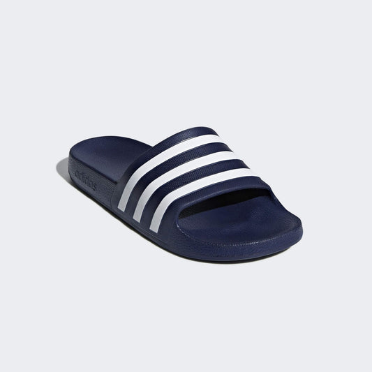 adidas Unisex adulto Adilette Aqua Slides, Dark Blue / Cloud White / Dark Blue, 42 EU – Zapatos para oposiciones – Material de estudio – OpoMarket