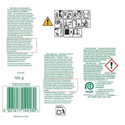 Air Wick Vela Aromática Perfumada con aroma a Pino del Bosque y Copos de nieve 105gr – para oposiciones – Material de estudio – OpoMarket