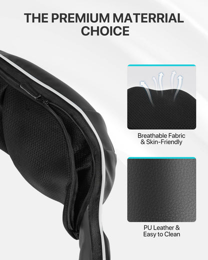 ALLJOY Masajeador de Cuello y Hombros con Calor, Masajeador Cervical y Espalda Shiatsu, 8 Nodos de Masaje Giratorios, 3 Velocidades, Dirección Ajustable,Regalo para Mujer Hombre,Negro – para oposiciones – Material de estudio – OpoMarket