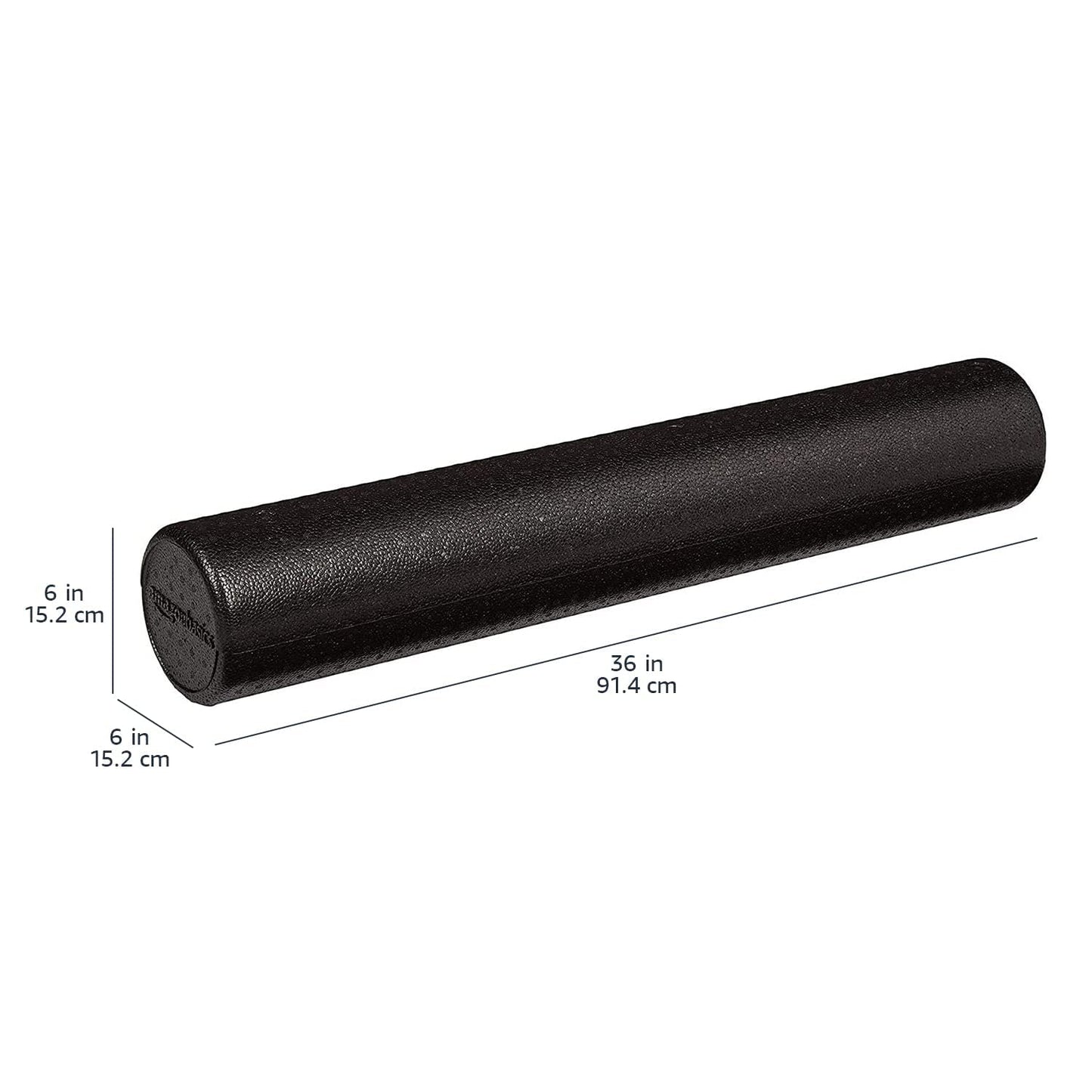 Amazon Basics Rodillo de espuma de alta densidad, Negro - 90 cm – para oposiciones – Material de estudio – OpoMarket