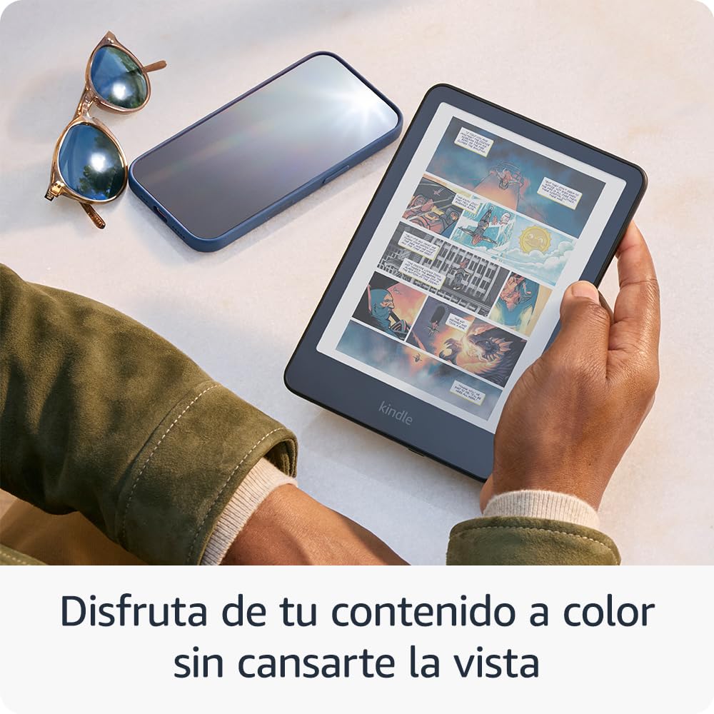 Amazon Kindle Colorsoft (última generación) | pantalla a color y luz cálida ajustable | 16 GB – para oposiciones – Material de estudio – OpoMarket