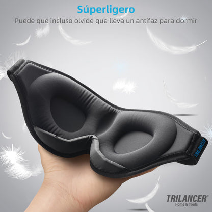 Antifaz para Dormir Innovador para Hombres y Mujeres, Máscara con Diseño que Bloquea la luz y la Claridad al 99.99%, para Dormir, Tomar una Siesta, Meditar, Descansar bien y Viajar – para oposiciones – Material de estudio – OpoMarket