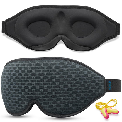 Antifaz para Dormir Innovador para Hombres y Mujeres, Máscara con Diseño que Bloquea la luz y la Claridad al 99.99%, para Dormir, Tomar una Siesta, Meditar, Descansar bien y Viajar – para oposiciones – Material de estudio – OpoMarket