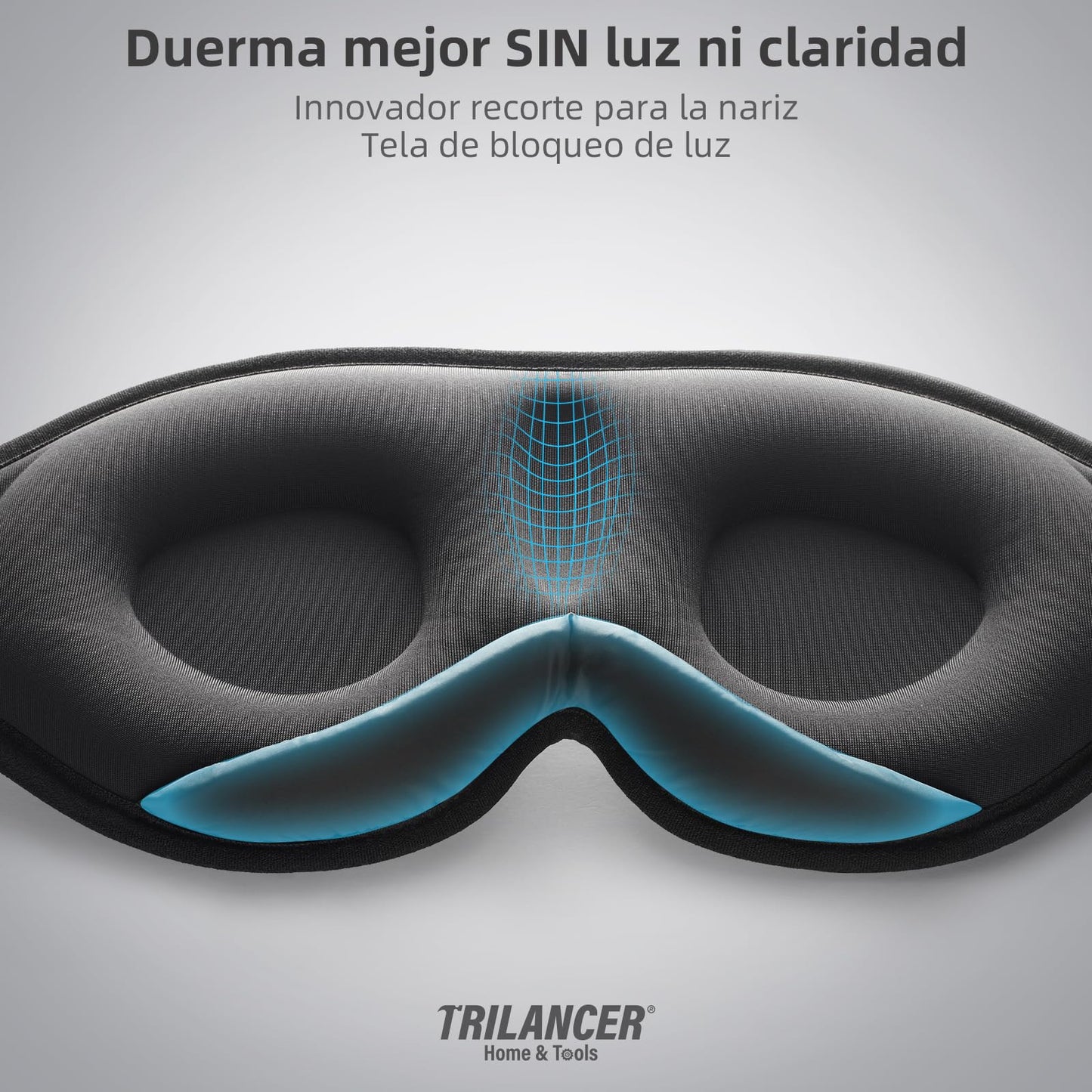 Antifaz para Dormir Innovador para Hombres y Mujeres, Máscara con Diseño que Bloquea la luz y la Claridad al 99.99%, para Dormir, Tomar una Siesta, Meditar, Descansar bien y Viajar – para oposiciones – Material de estudio – OpoMarket