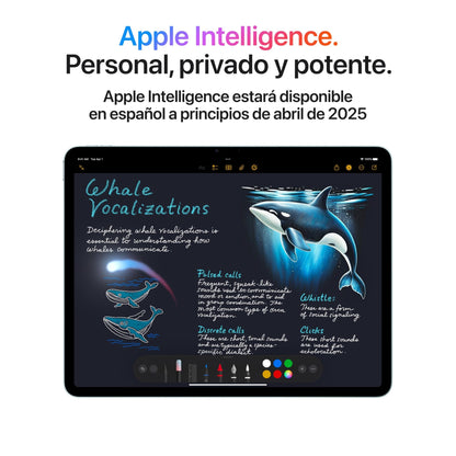 Apple iPad Air de 11 Pulgada con Chip M3 diseñado para Apple Intelligence, Pantalla Liquid Retina, 128 GB, cámara Frontal/Trasera de 12 Mpx, Wi - Fi 6E, Touch ID — Púrpura – para oposiciones – Material de estudio – OpoMarket
