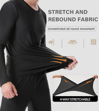 ATRACTIVOLL Camiseta Deportiva de Manga Larga para Hombre de Compresión, Fitness de Manga Larga Secado Rápido Hombre Camiseta Termica de Entrenamiento Base Layers – Ropa para oposiciones – Material de estudio – OpoMarket