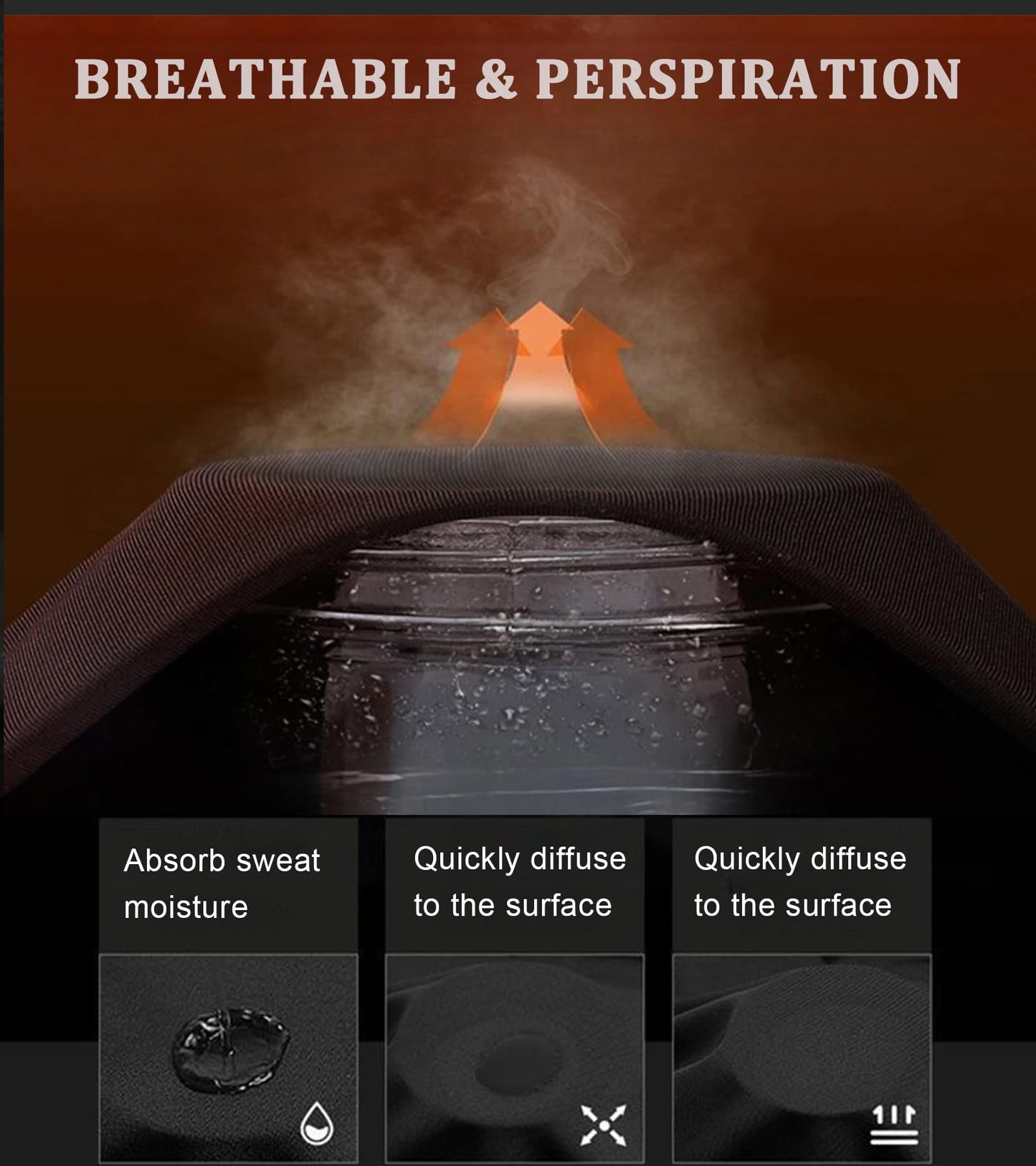 ATRACTIVOLL Camiseta Deportiva de Manga Larga para Hombre de Compresión, Fitness de Manga Larga Secado Rápido Hombre Camiseta Termica de Entrenamiento Base Layers – Ropa para oposiciones – Material de estudio – OpoMarket