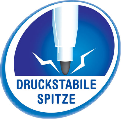 BIC Velleda Ecolutions 1701 Rotuladores de Pizarra, Óptimo para Uso de Oficina y la Escuela, Azul, Paquete de 12 Unidades – para oposiciones – Material de estudio – OpoMarket