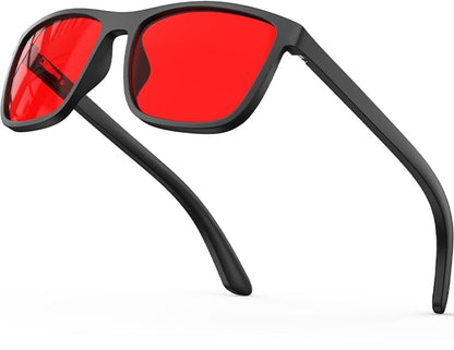 gafas luz azul Bloomoak modelo rojo