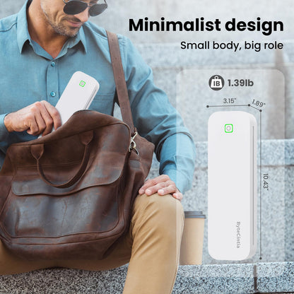 ByteCintia A4 Impresora portátil térmica, Impresora de Papel A4 Bluetooth para Oficina Móvil, Compatible con teléfonos Android e iOS y computadoras portátiles, – Ordenador personal para oposiciones – Material de estudio – OpoMarket