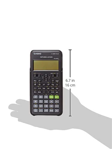 Casio FX - 82ES Plus - 2 - Calculadora científica, 252 Funciones, 11 x 77 x 162 mm Negro – para oposiciones – Material de estudio – OpoMarket