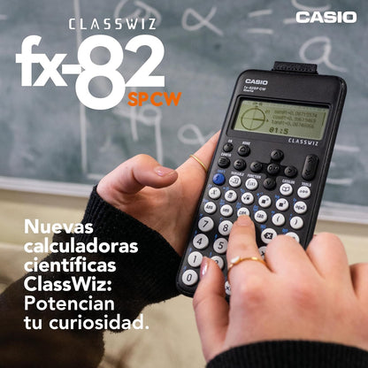 Casio FX - 82SP CW - Calculadora Científica, Recomendada para el Curriculum Español y Portugués, 5 Idiomas, más de 300 Funciones, Color Gris Oscuro – para oposiciones – Material de estudio – OpoMarket