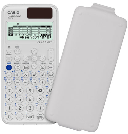 Casio FX - 991SP CW - Calculadora Científica, Recomendada para el Curriculum Español y Portugués, 5 Idiomas, más de 560 Funciones, Solar, Color Blanco – para oposiciones – Material de estudio – OpoMarket