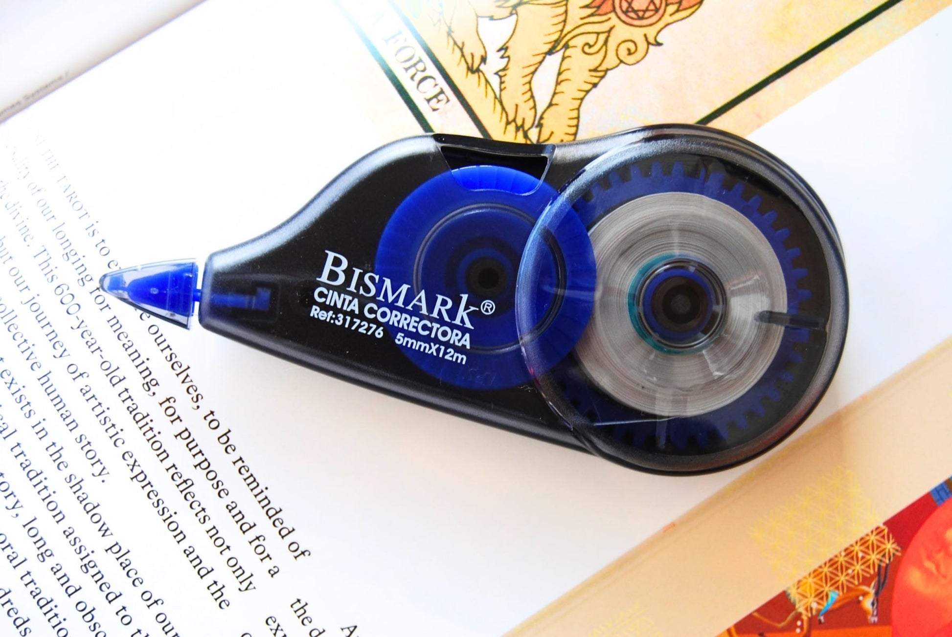 cinta correctora en seco Bismark reescritura inmediata