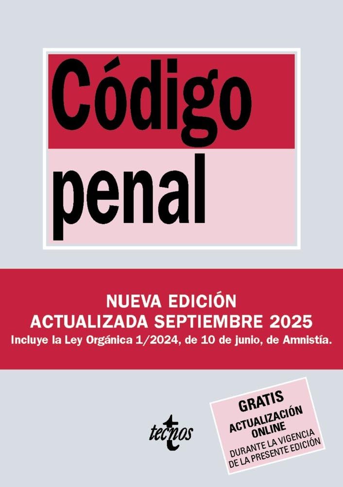 Libro Código Penal actualizado – Tecnos