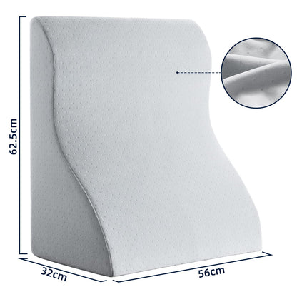 cojin ergonomico para leer y trabajar en la cama