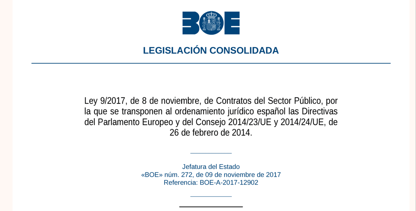 Contratos del sector público – Apuntes digitales para oposiciones – Material de estudio – OpoMarket