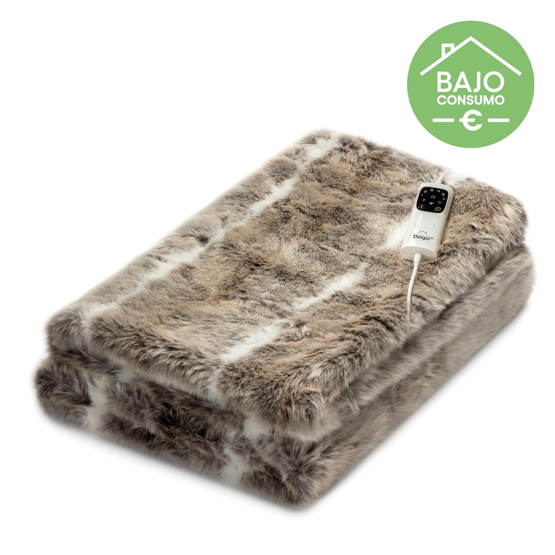 Manta térmica Daga con acabado terciopelo suave