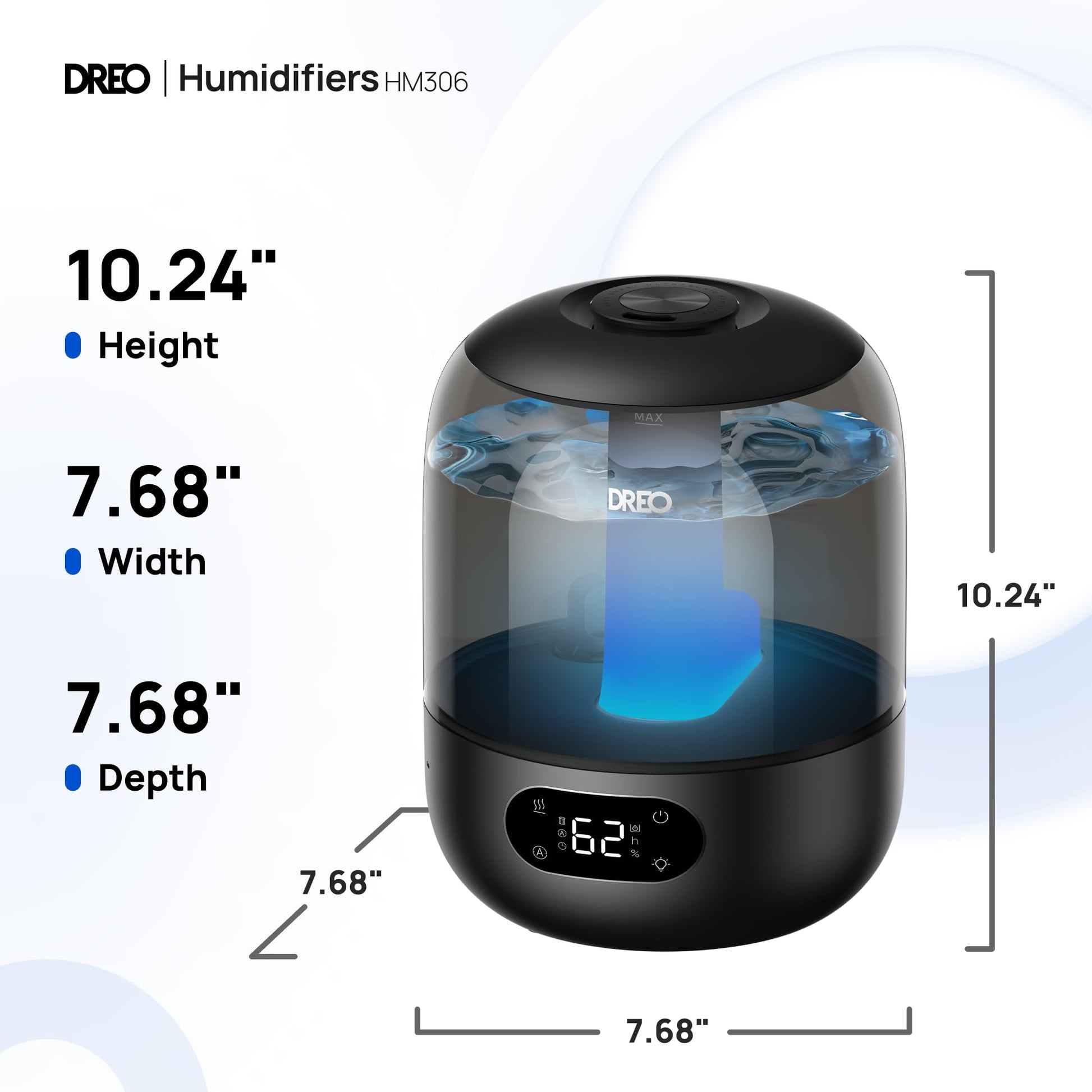 Humidificador aceites esenciales para dormitorio y habitación infantil