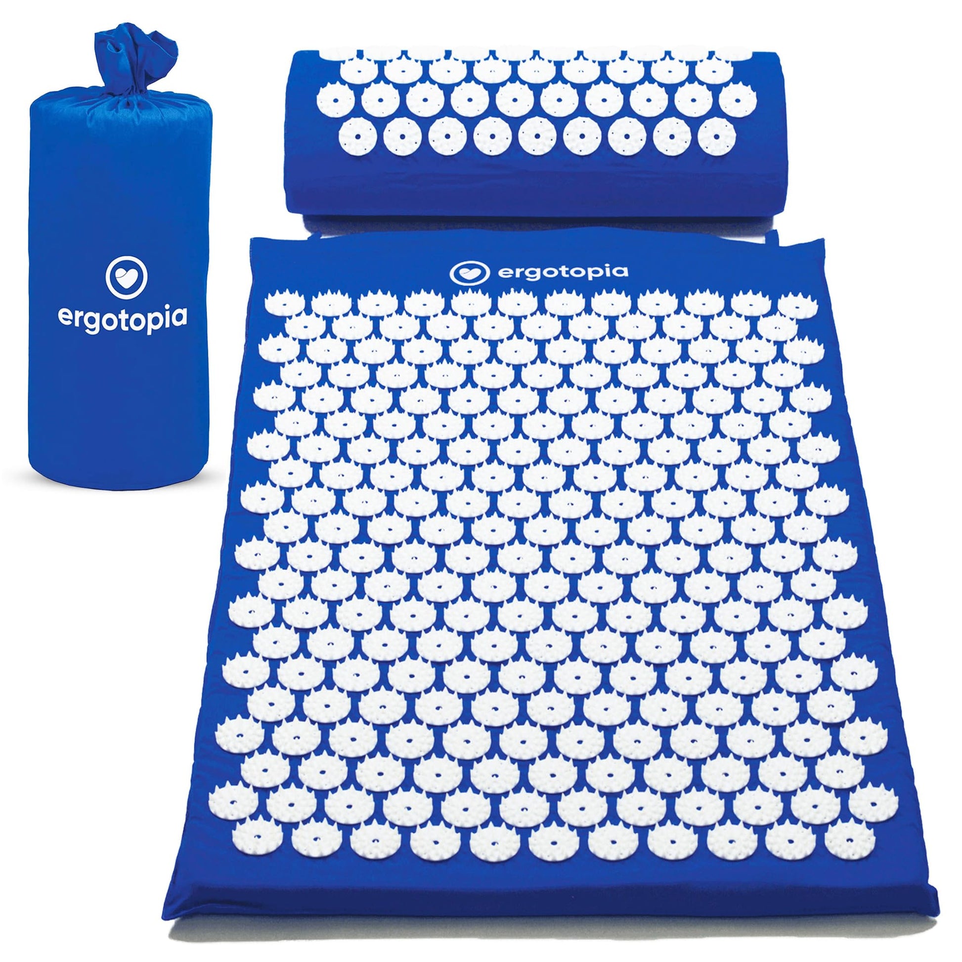 Ergotopia Esterilla de Acupresion, Alfombras Acupresion con Cojín para Masajes, Relajación y Mejorar la Circulación Sanguínea con la Acupresion Espalda, Acupresion Mat para Dolores Cervicales – para oposiciones – Material de estudio – OpoMarket