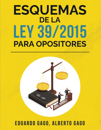 ley 39/2015 esquema para estudiar oposiciones