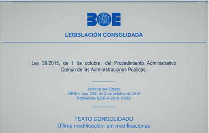 esquemas procedimiento administrativo comun