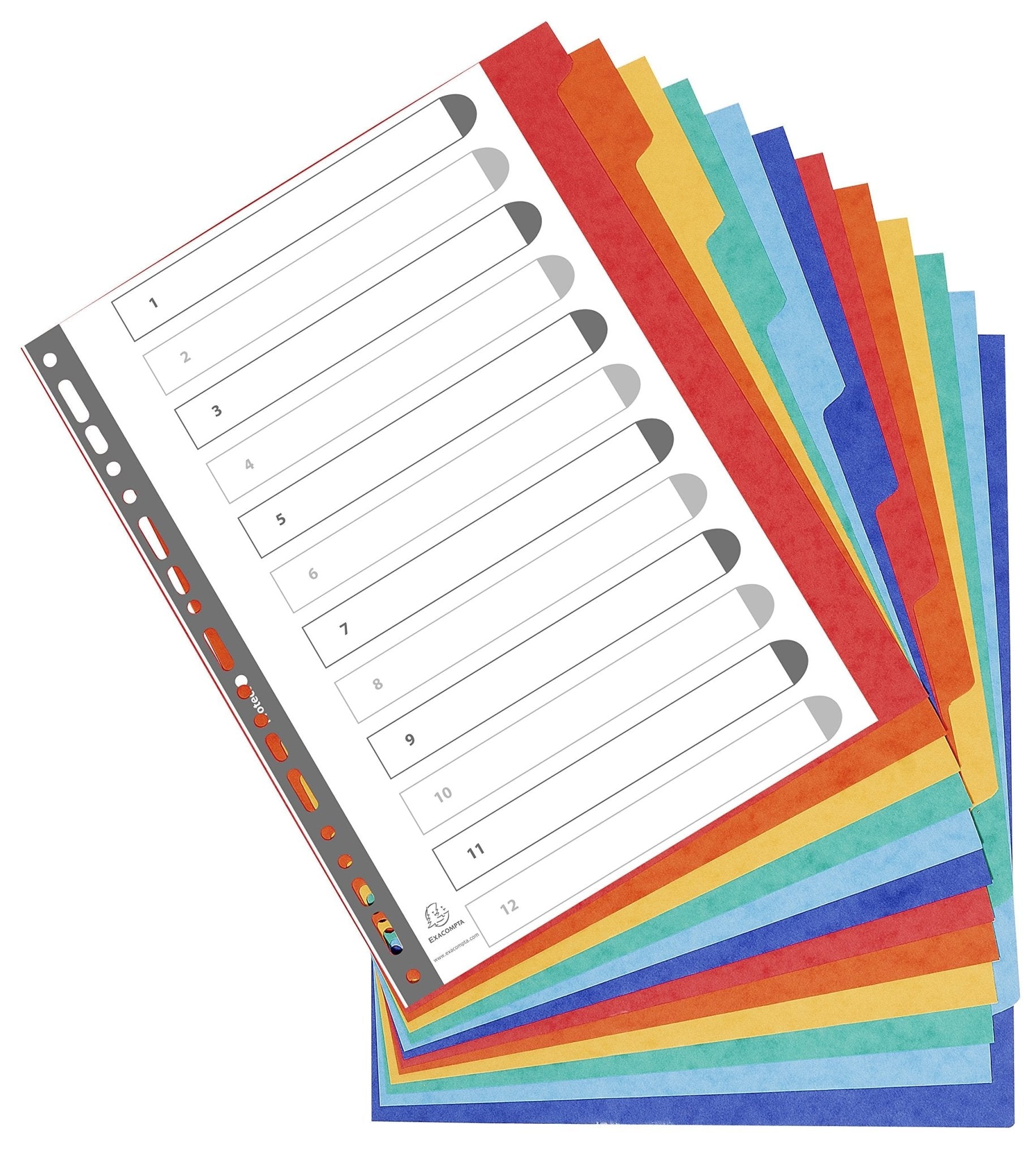 pagina de indexacion de separadores de carpetas exacompta