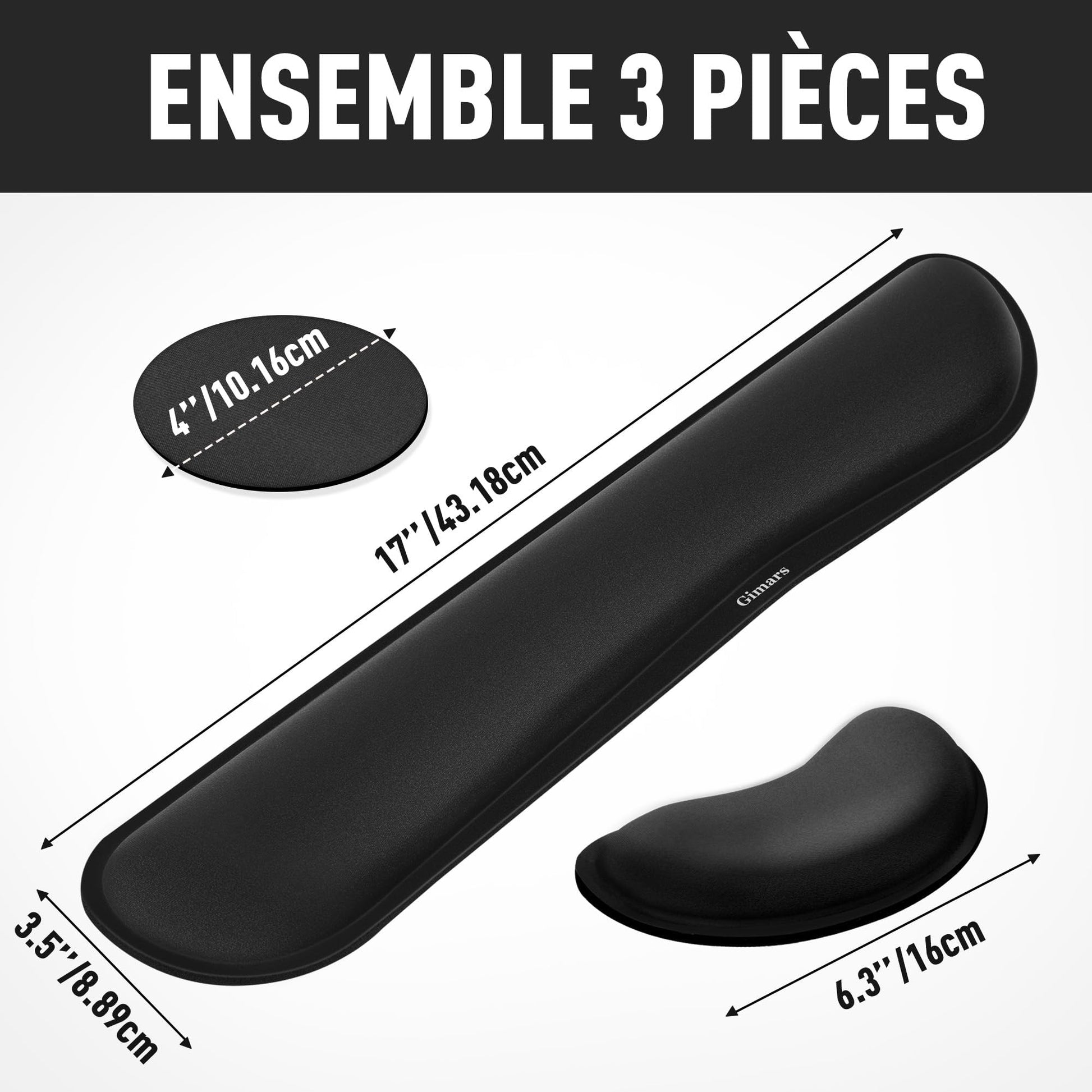 reposamunecas teclado y raton ideal para gaming y trabajo