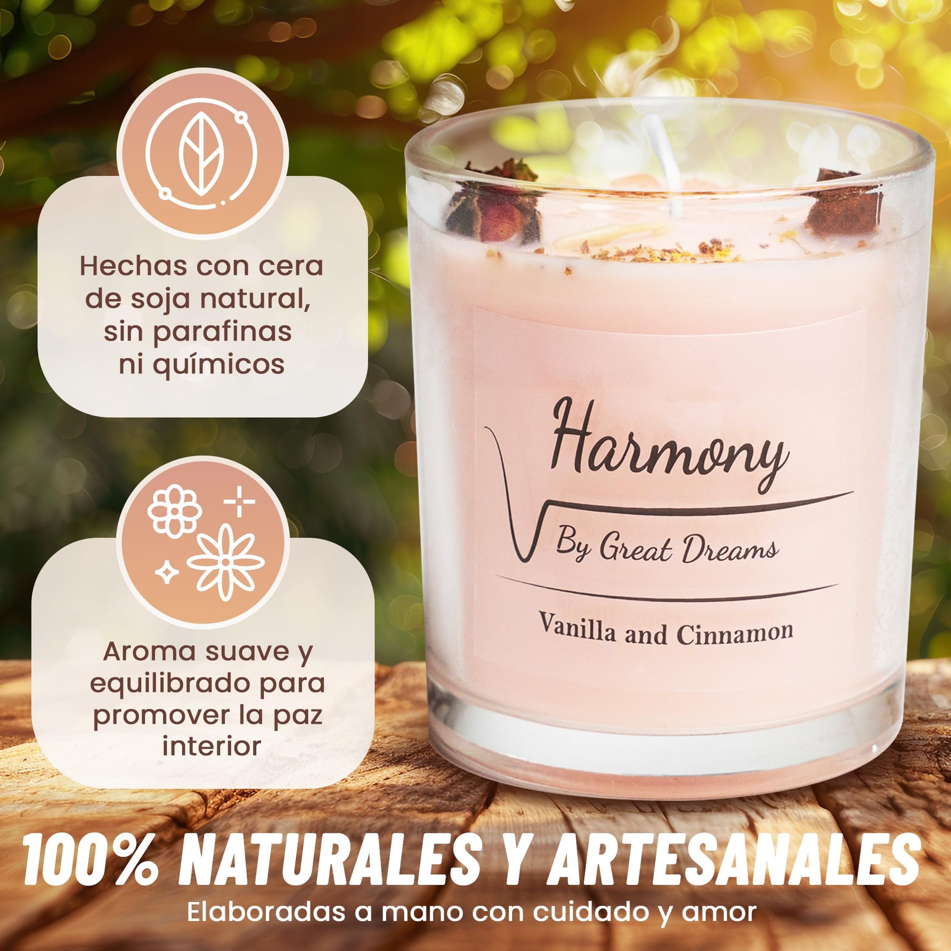 GreatDreams® Set 2 Velas Aromáticas Curativas con Piedras Naturales - Velas Decorativas Sin Parafinas y Hechas a Mano - Juego De Regalo De Vela Perfumada Para Mujer - Regalos Originales para Mujer. – para oposiciones – Material de estudio – OpoMarket