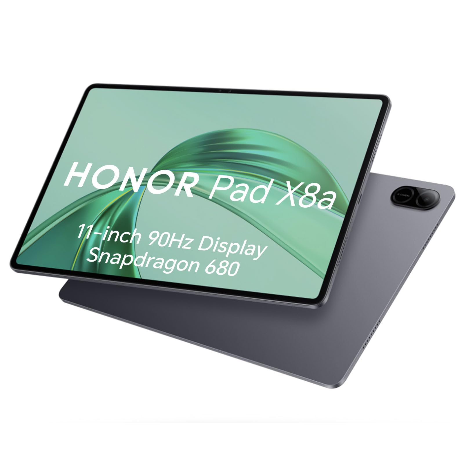 Honor Pad X8A 4GB 128GB, Ampliable hasta 1TB, WiFi Tablet, Pantalla de 11 Pulgadas 90Hz, Snapdragon 680, 4 Altavoces, Batería 8300mAh, Cuerpo Metálico, Android 14, Google Service, Gris – para oposiciones – Material de estudio – OpoMarket