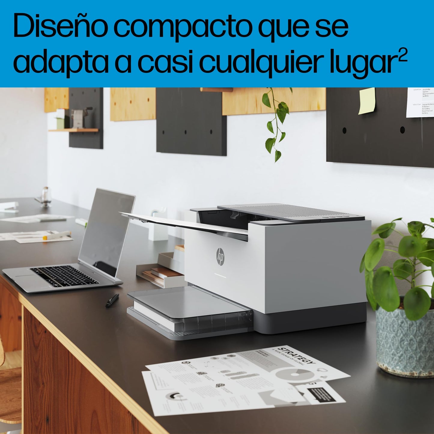 HP Laserjet M207dw, Impresora Láser Monocromo A4, Impresión a Doble Cara automática, 28 ppm, USB 2.0, Wi - Fi, Ethernet, Smart, Panel con Botones LED, Procesador 500 MHz, Memoria 64 MB, Gris – Material de oficina para oposiciones – Material de estudio – OpoMarket