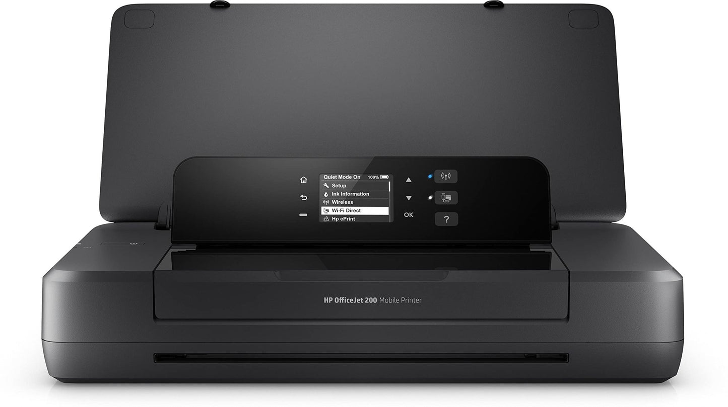 HP OfficeJet 200 Mobile - Impresora Portátil Tinta, USB 2.0, Wi - Fi Direct, Smart App, Negro – Material de oficina para oposiciones – Material de estudio – OpoMarket