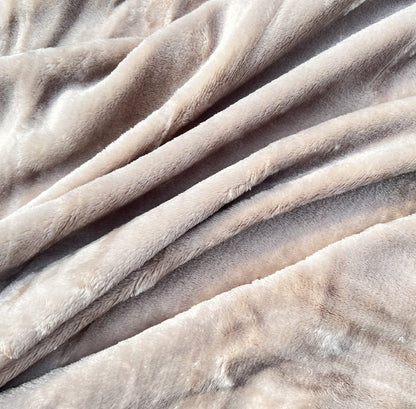 HTE Manta Microfibra para Cama Sofá y Sillón, Manta Polar Lisa de Tacto Suave Super Caliente para Adulto y Niño,Sin Arrugas (Beige, 130 x 160 cm) – para oposiciones – Material de estudio – OpoMarket